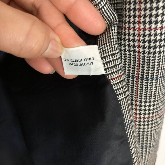 Saks Fit Avenue women gray blazer size 8 M casual style - Picture 13 of 15